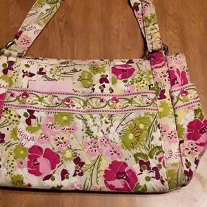 Vera Bradley Make Me Blush Stephanie bag